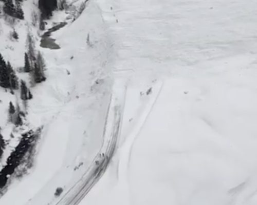 Strada chiusa Rhemes