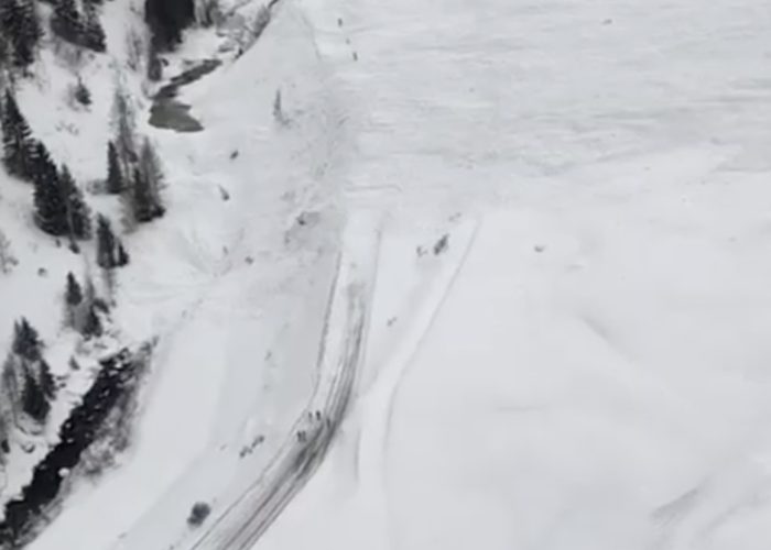 Strada chiusa Rhemes