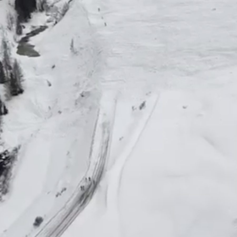 Strada chiusa Rhemes