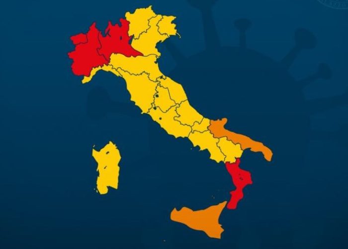 Suddivisione in zone Italia