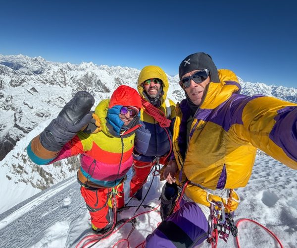 Summit picture photo Hervé Barmasse