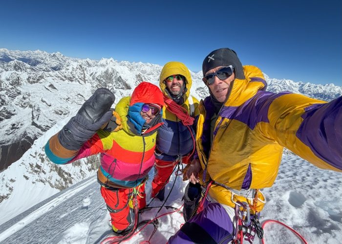 Summit picture photo Hervé Barmasse