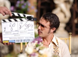 Sylvain Deguillame sul set di Alphonse