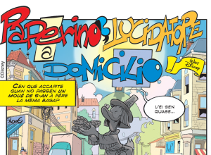 Il numero 3660 di Topolino in patois