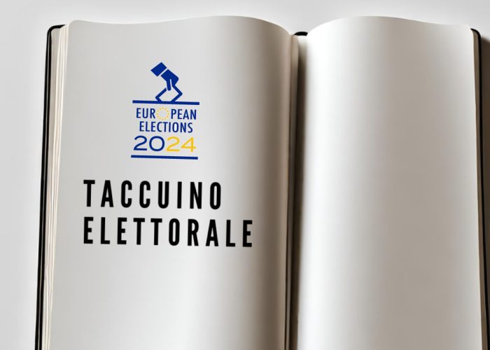 Taccuino Elezioni Europee - taccuino elettorale - Europee 2024