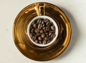 Tazzina & chicchi Panama Geisha