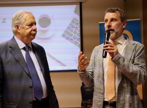 Pietro Passerin D'Entrèves e Patrik Vesan. presidentre e segretario della Fondazione comunitaria della Valle d'Aosta