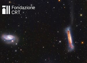 Terzetto di galassie composto da M65 (in basso), M66 (in alto a sinistra) e NGC 3628 (a destra). Credit: Francis Bozon (https://apod.nasa.gov/apod/ap210320.html)