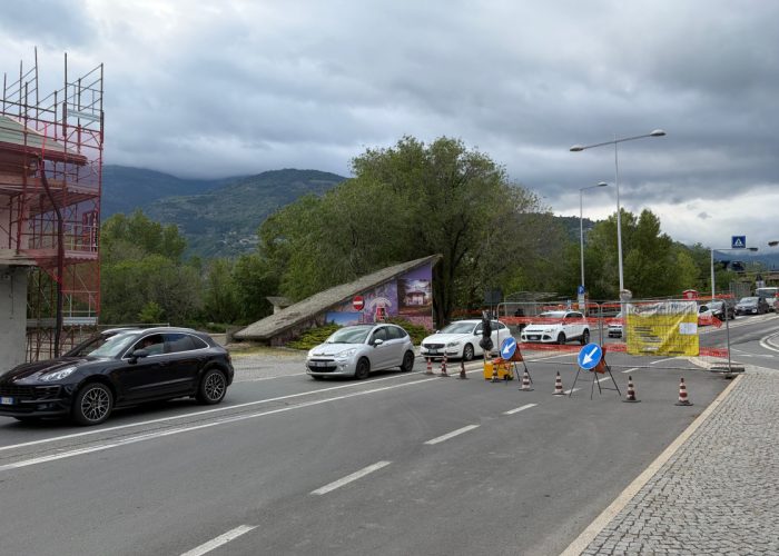 Traffico a Pont-Suaz