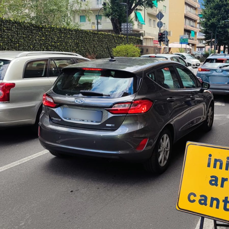 Traffico via Saint Martin