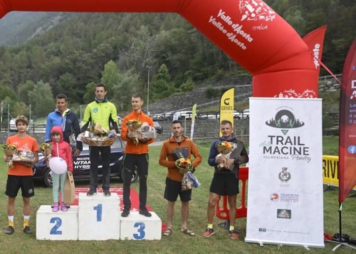 Trail Macine Valmeriana podio maschile