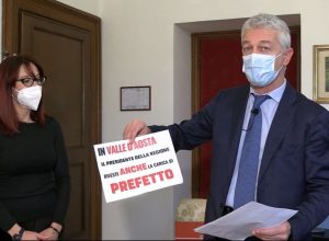Il presidente Morra e la deputata Tripodi.