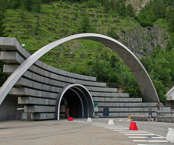 Tunnel Monte Bianco.