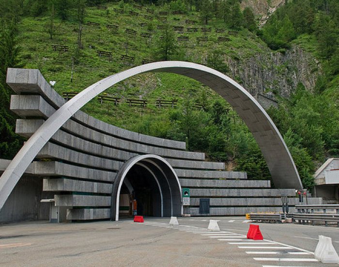 Tunnel Monte Bianco.