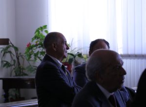 Augusto Rollandin in aula.