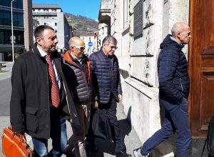 I dirigenti Segor e Rocco in Tribunale per la sentenza.