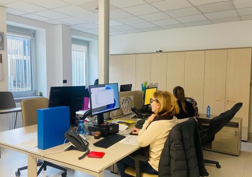 L'ufficio della Centrale operativa territoriale dell'Usl