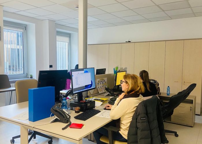 L'ufficio della Centrale operativa territoriale dell'Usl