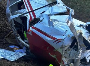 Ultraleggero caduto a Champorcher