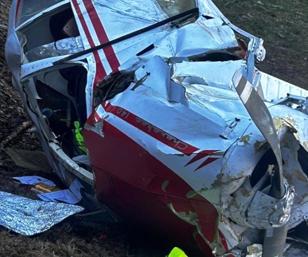 Ultraleggero caduto a Champorcher