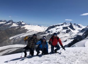 Enrico Annoni, Pasquale Bruno sulla vetta del Breithorn