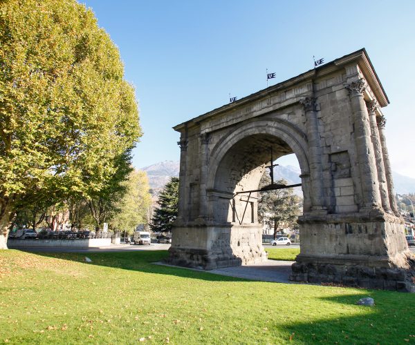VALLE D'AOSTA Aosta Arco d'Augusto (FOTO REGIONE AUTONOMA VALLE D'AOSTA)