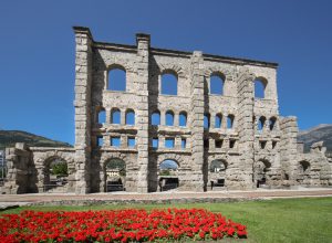 VALLE D'AOSTA Teatro Romano Aosta (FOTO REGIONE AUTONOMA VALLE D'AOSTA)