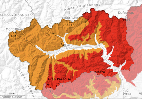Valanghe Grado di pericolo Forte