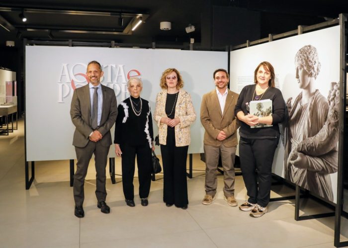 Vernissage della mostra Aosta e Pompei