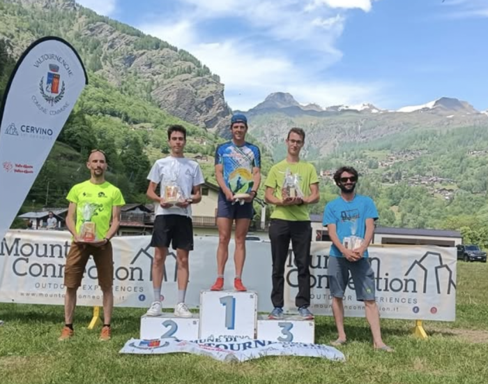 Vertical Finestra di Cignana podio maschile