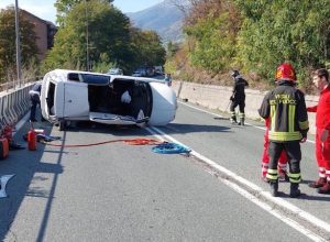 Via Roma incidente