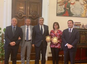 Incontro fra Fosson e Candiani