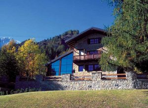 Villa Cameron a Courmayeur, sede della Fondazione Montagna Sicura