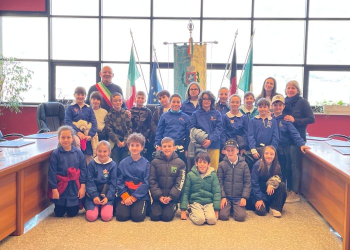 Visita al Municipio scuole di Pollein