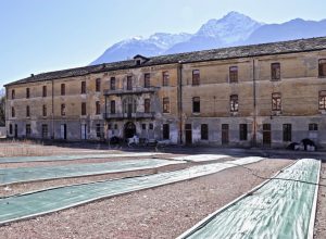 Visita alla NUV - Il retro della caserma Beltricco