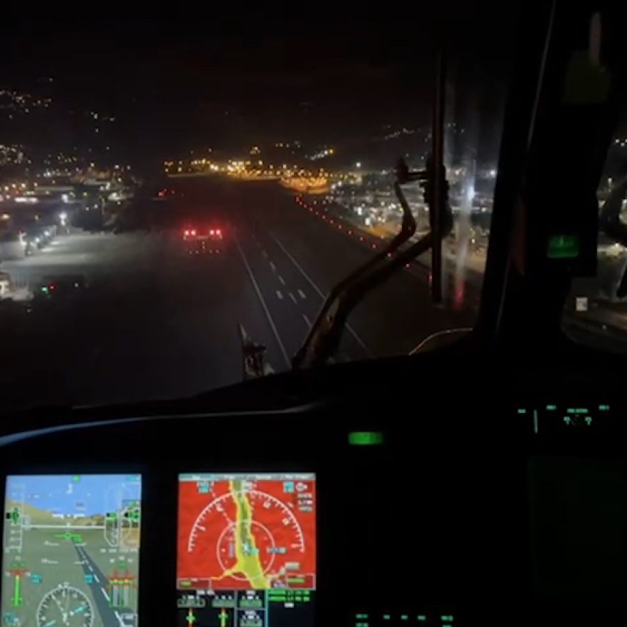 Volo notturno elisoccorso