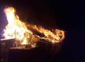 L'incendio a Rovenaud, Valsavarenche