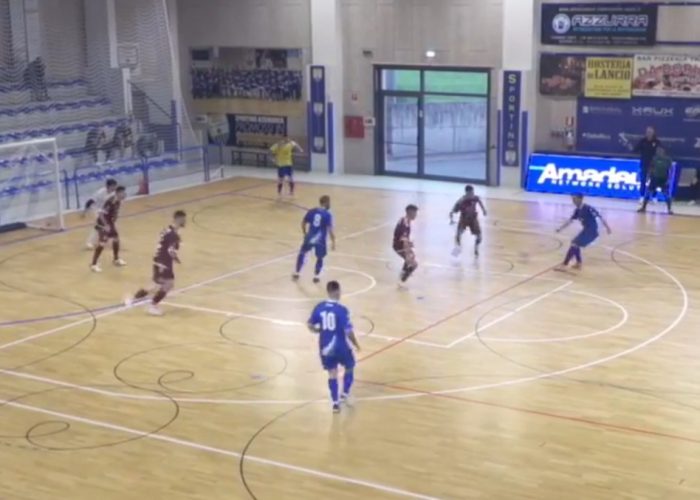 La partita dell'Aosta calcio 511 contro lo Sporting Altamarca