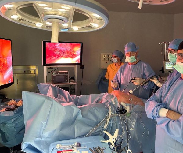 La nuova colonna laparoscopica dell'ospedale Beauregard