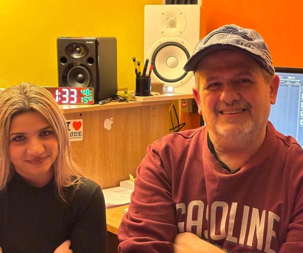 Rebecca "Bekka" Raviolo ed il produttore valdostano William Isabel