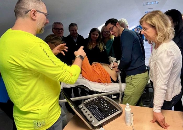 Il corso sull'utilizzo dell'ecografo portatile per i medici di base