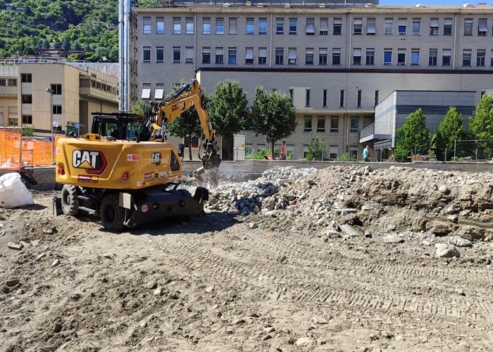 lavori - cantiere - nuovo ospedale - parini