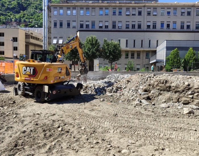 lavori - cantiere - nuovo ospedale - parini