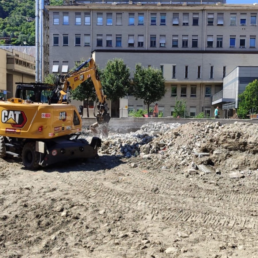 lavori - cantiere - nuovo ospedale - parini
