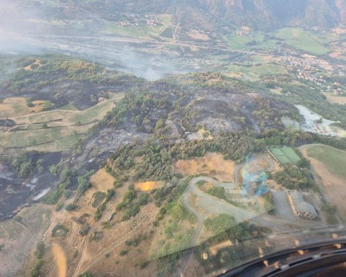 Incendio Saint-Denis Verrayes
