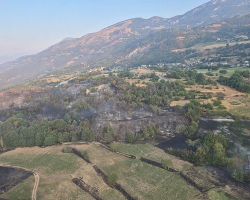 Incendio Saint-Denis Verrayes