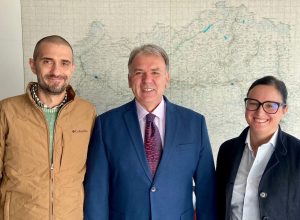 Le nuove nomine Usl. Da sx: Luboz, Brinato e Impérial