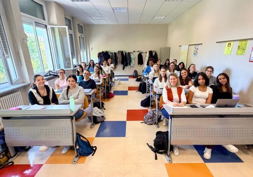 Gli iscritti al Corso di laurea in Infermieristica di Aosta