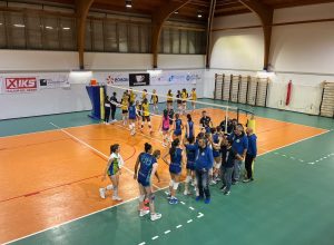 Il Ccs Cogne Aosta Volley contro l'Alessandria Volley