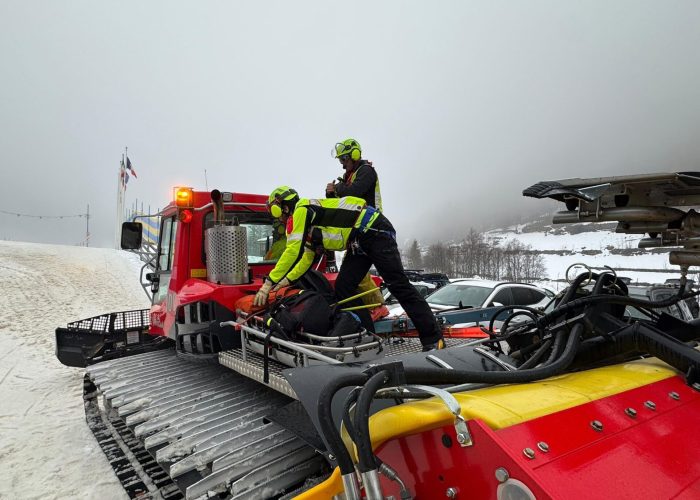 Soccorso Alpino Gatto delle nevi